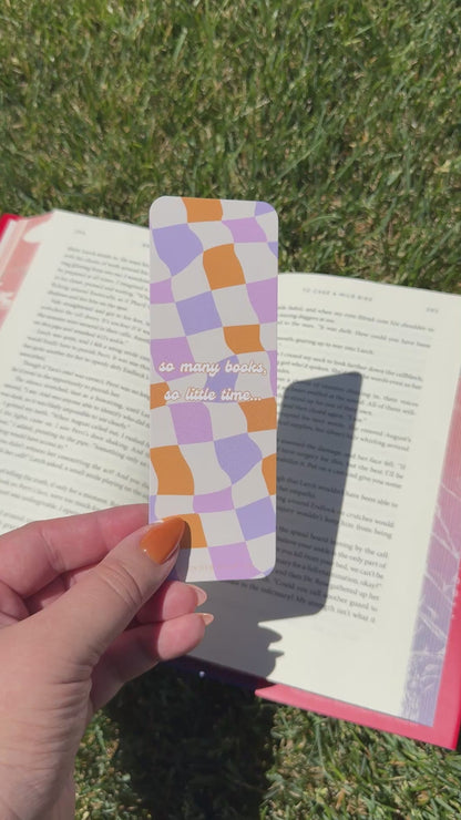 So Many Books So Little Time Bookmark